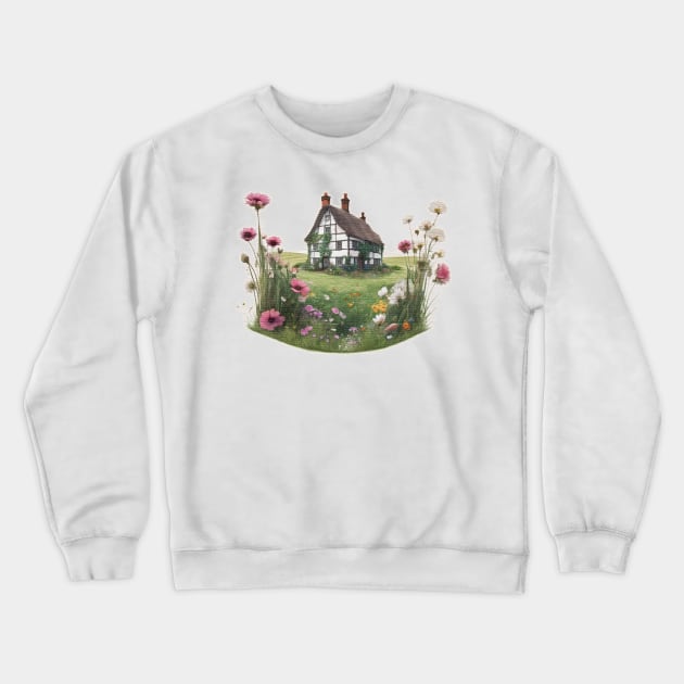 Country farm house Crewneck Sweatshirt by JnS Merch Store